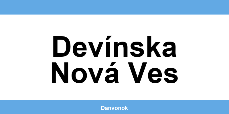 Daňový úrad v lokalite Devínska Nová Ves – kontakt