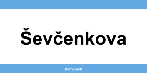 Daňový úrad v lokalite Ševčenkova – kontakt