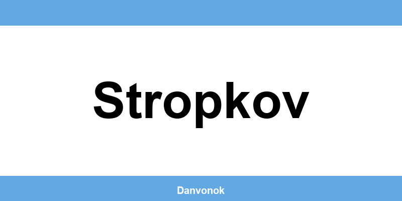 Daňový úrad v lokalite Stropkov – kontakt