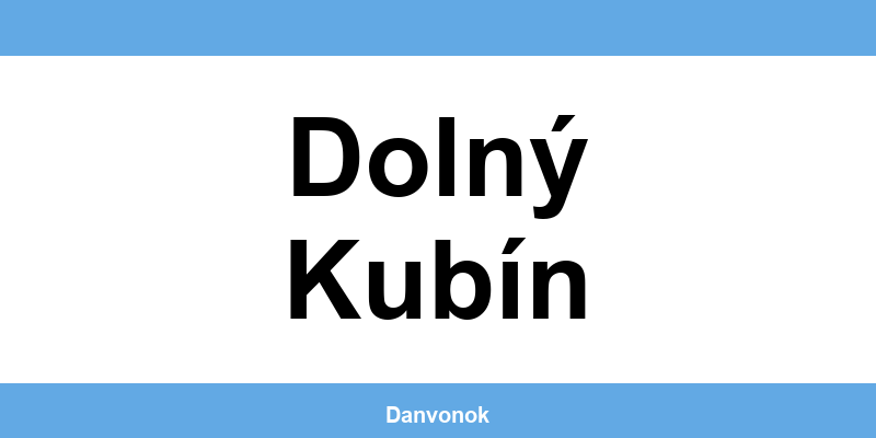 Daňový úrad v lokalite Dolný Kubín – kontakt
