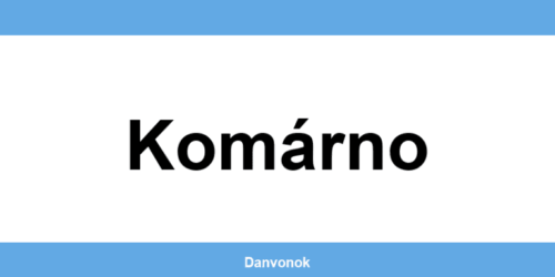 Daňový úrad v lokalite Komárno – kontakt