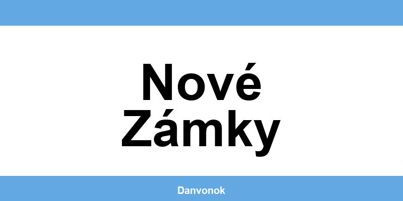Daňový úrad v lokalite Nové Zámky – kontakt