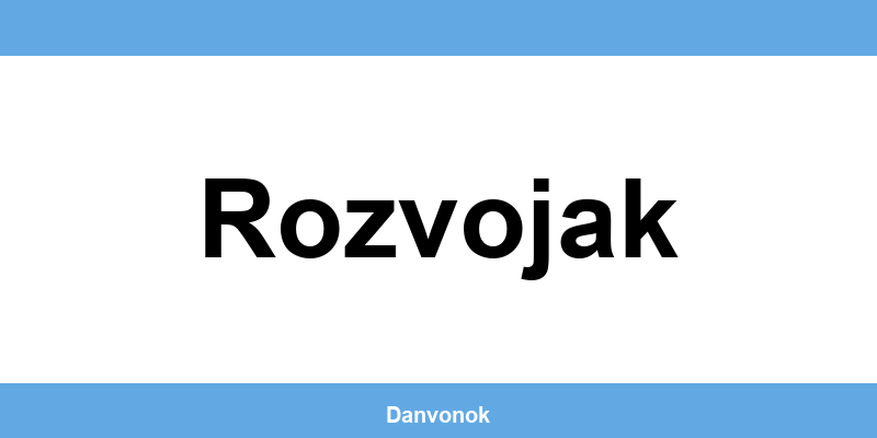 Daňový úrad v lokalite Rozvojak – kontakt