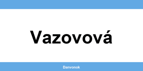 Daňový úrad v lokalite Vazovová – kontakt